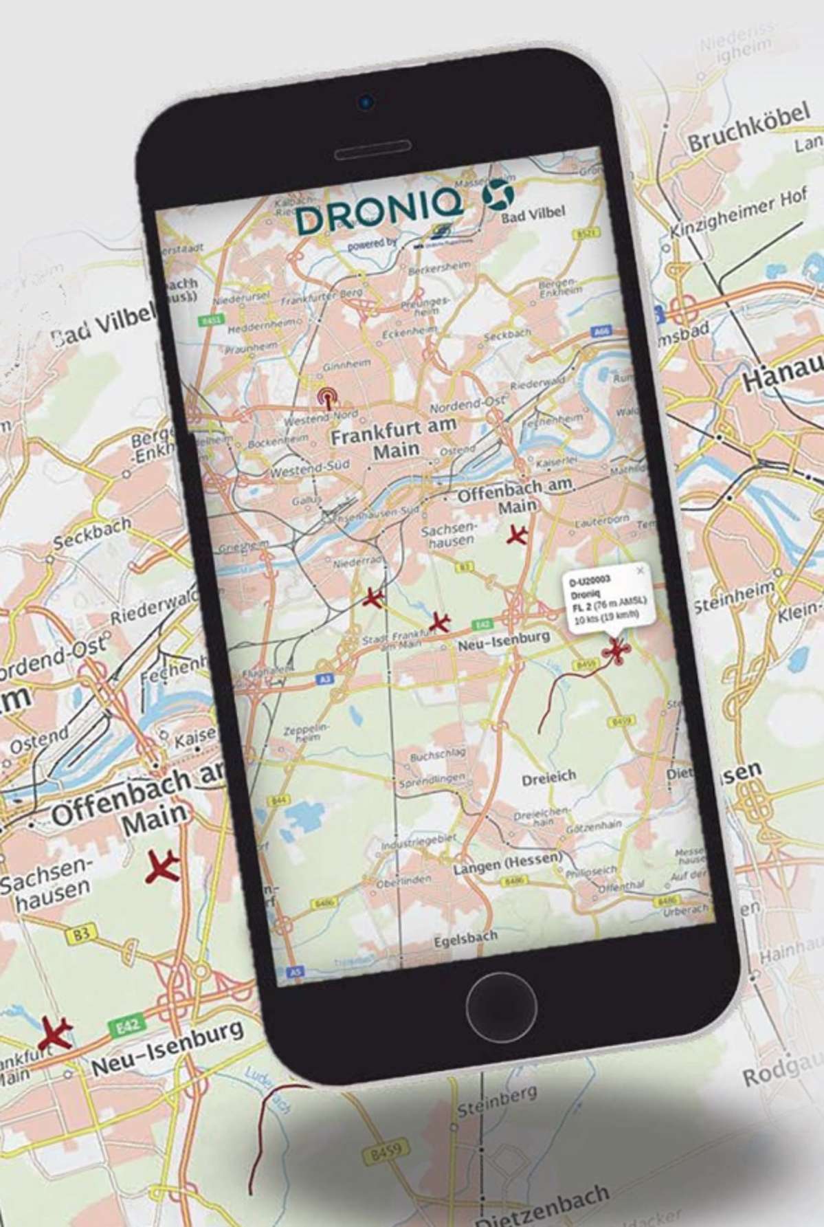 Trackviewer Droniq App