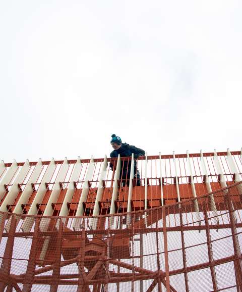 employee at the radar station