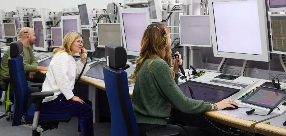 Fluglotsen arbeiten mit iCAS