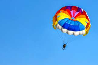 parachutist parachutist