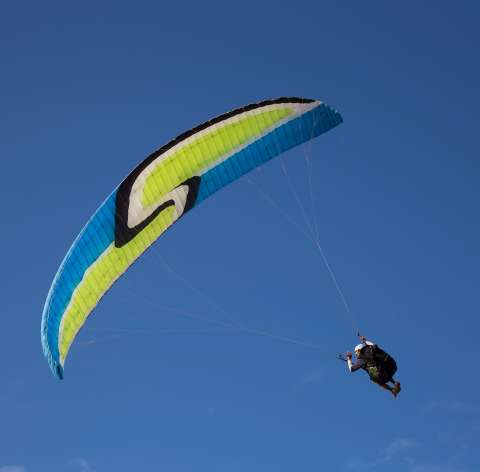 paraglider in the sky paraglider in the sky