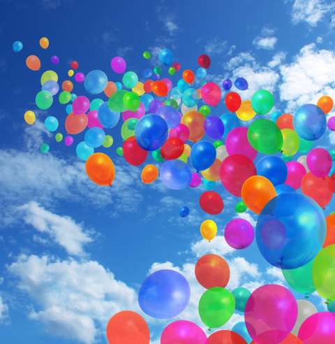 hundreds of air balloons in the sky hundreds of air balloons in the sky