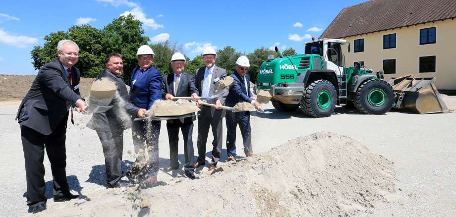 Spatenstich für den Campus Kaufbeuren