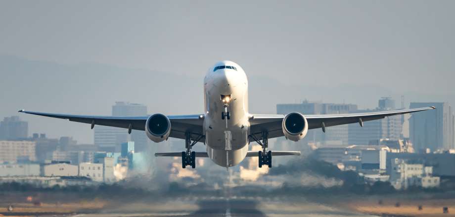 airplane taking off