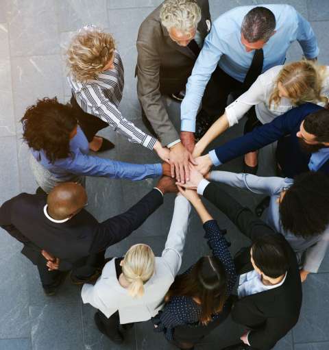 Symbolbild für Teamarbeit