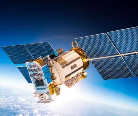 satellite in space satellite in space