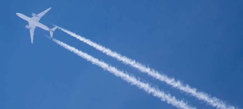 aircraft on cruise altitude