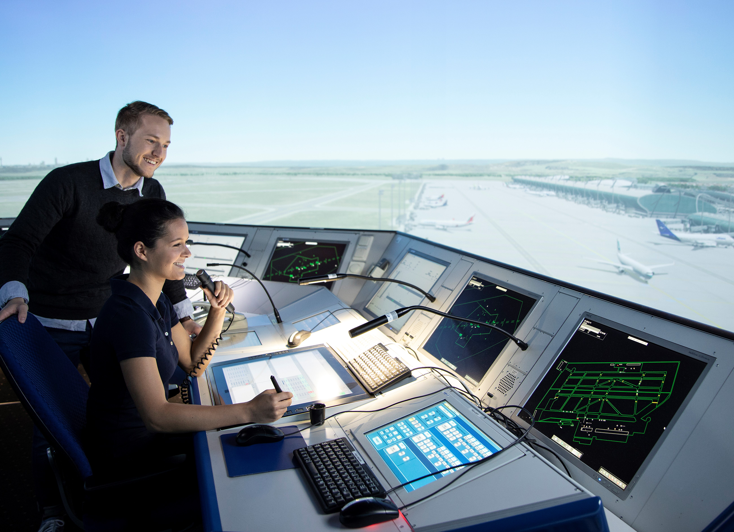 tower simulator working space