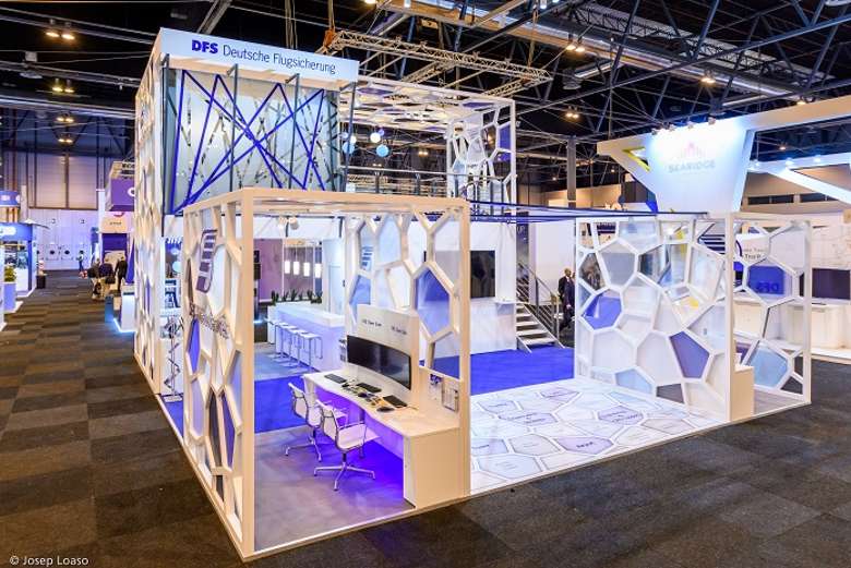 DFS booth at the World ATM in Madrid
